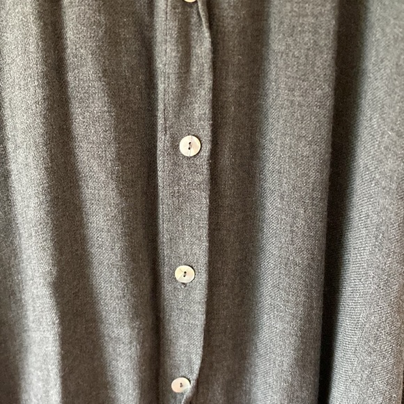 Zara dark grey shirt dress - Picture 6 of 11